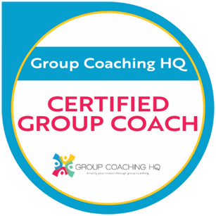 Group Coaching HQ Certified Group Coach badge.